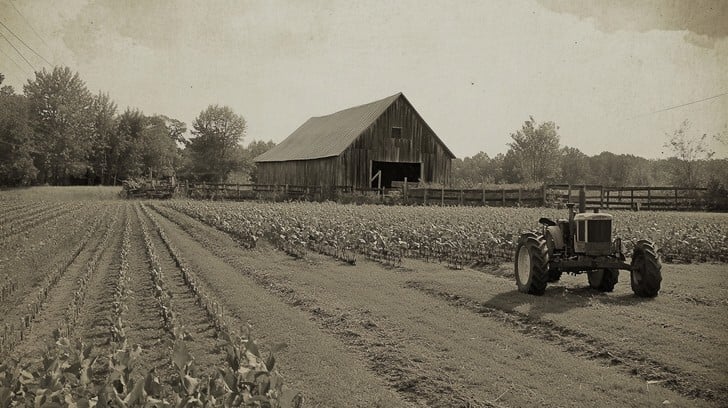 old farm photo